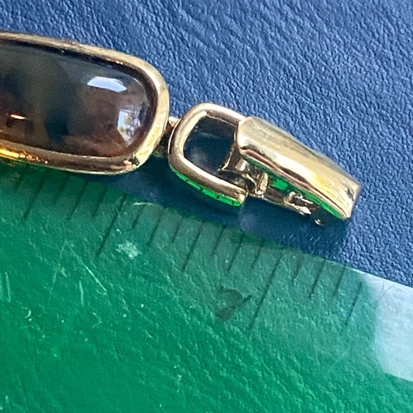 Monet Gold and Brown Bracelet - Picture 5 of 5